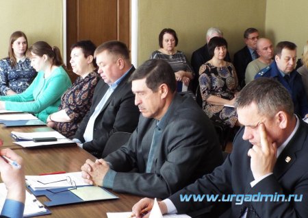 Заседание Юргамышской районной Думы