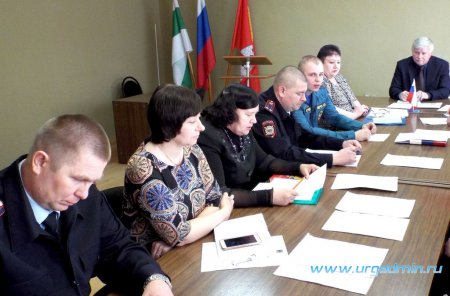 Совместное заседание антитеррористической комиссии и оперативной группы в Юргамышском районе