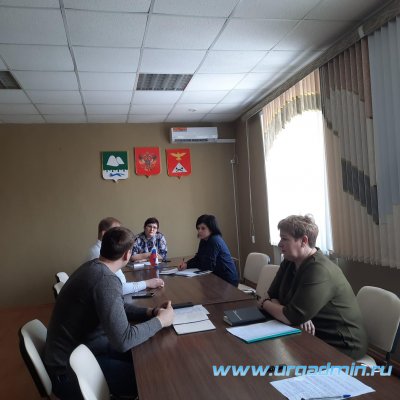 заседание санитарно-противоэпидемиологической комиссии Юргамышского района Курганской области.